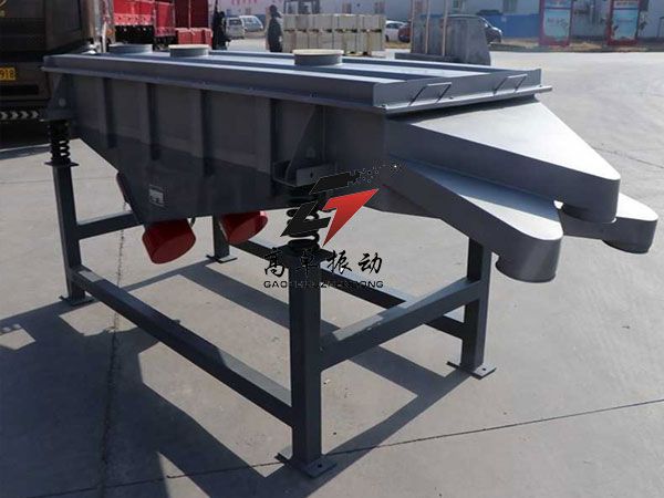 魔芋片直线筛的清洗方法