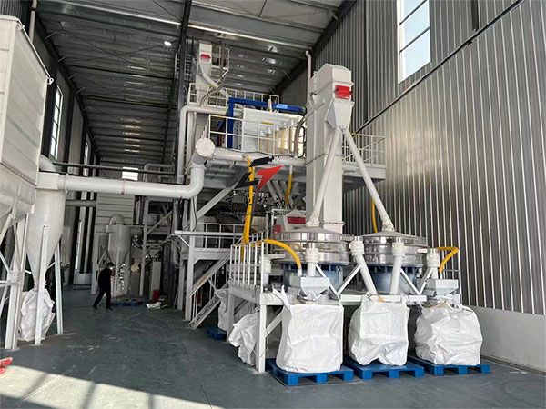 提升筛分包装一体化系统用户现场