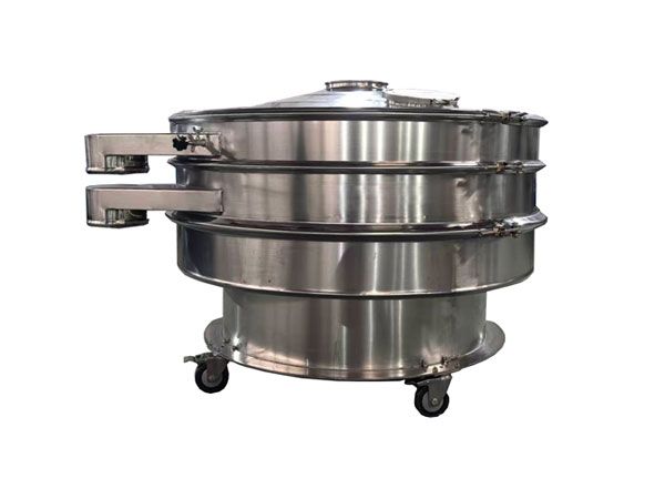 带刹车滑轮全不锈钢旋振筛