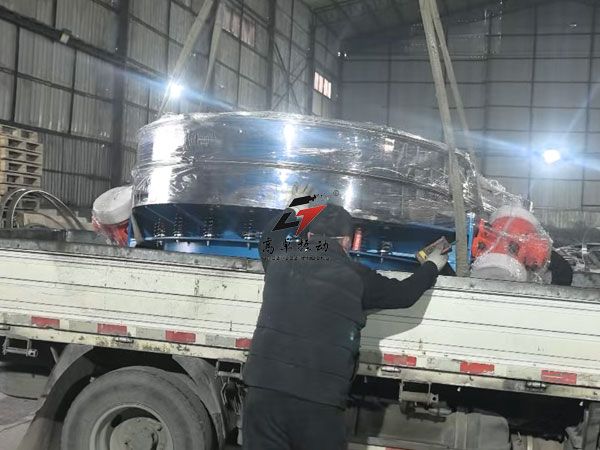 直径2米防爆直排筛今日发货，不锈钢品质护航生产