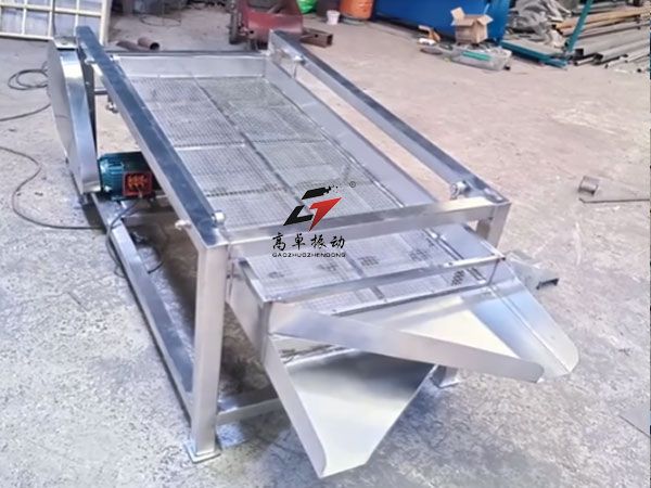 往复筛的工作原理及特点