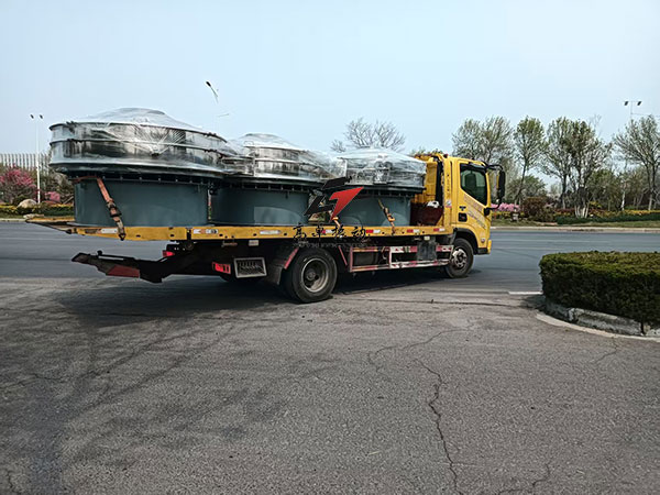 重磅发货！3台2米高分子化工专用旋振筛奔赴生产一线