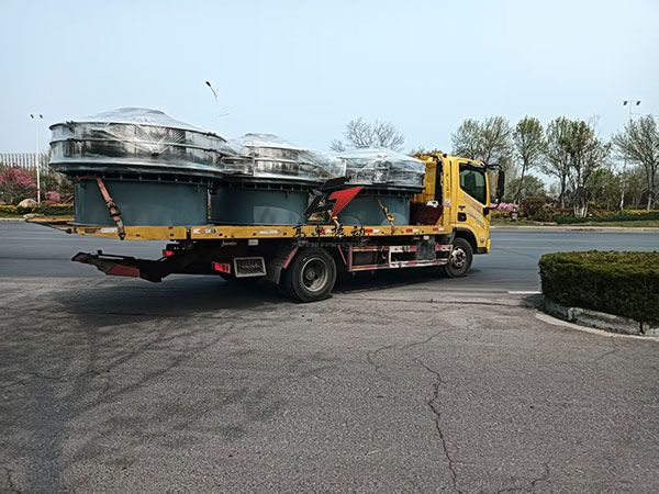 重磅发货！3台2米高分子化工专用旋振筛奔赴生产一线